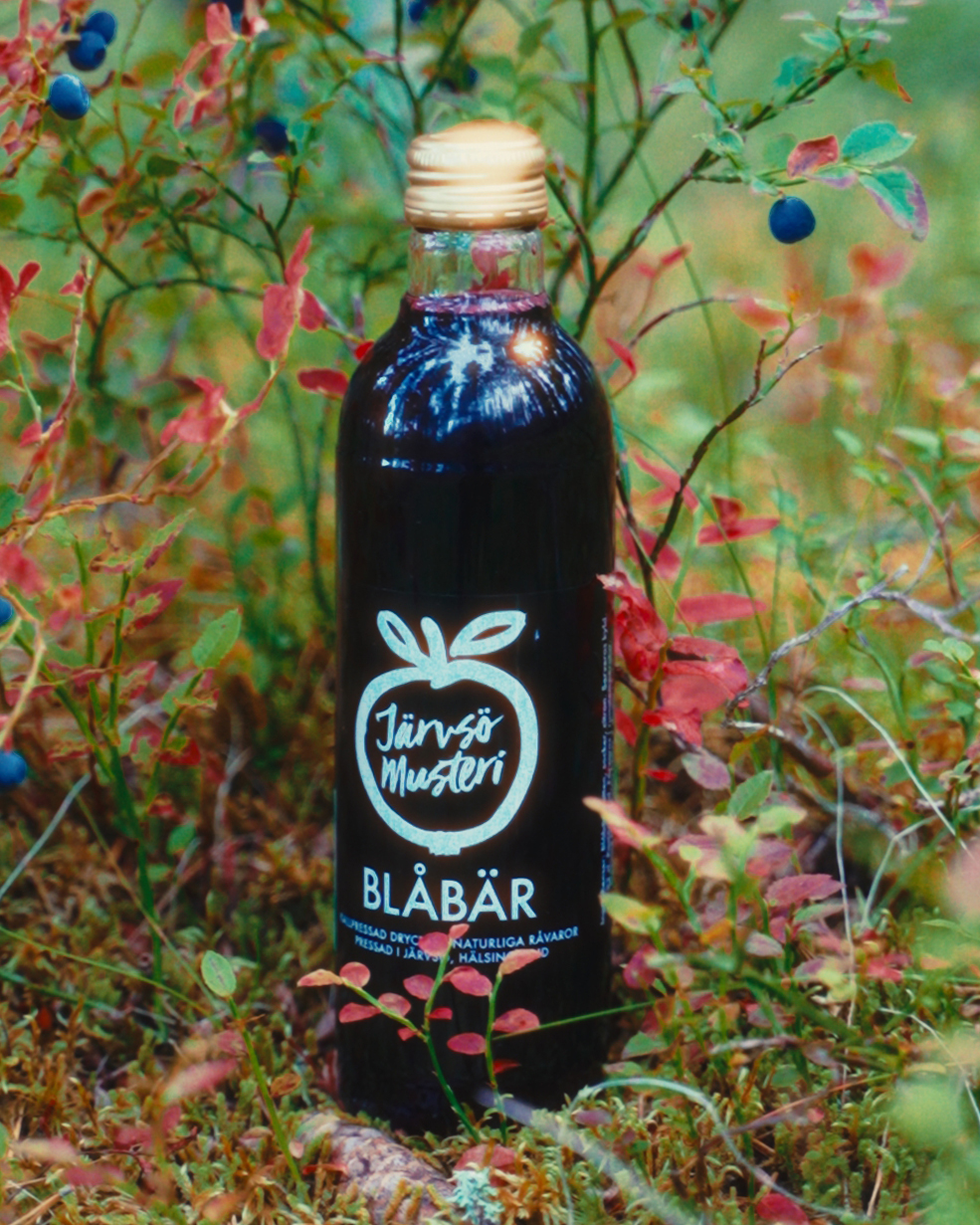 Blåbärsdryck 33cl - Bild 3