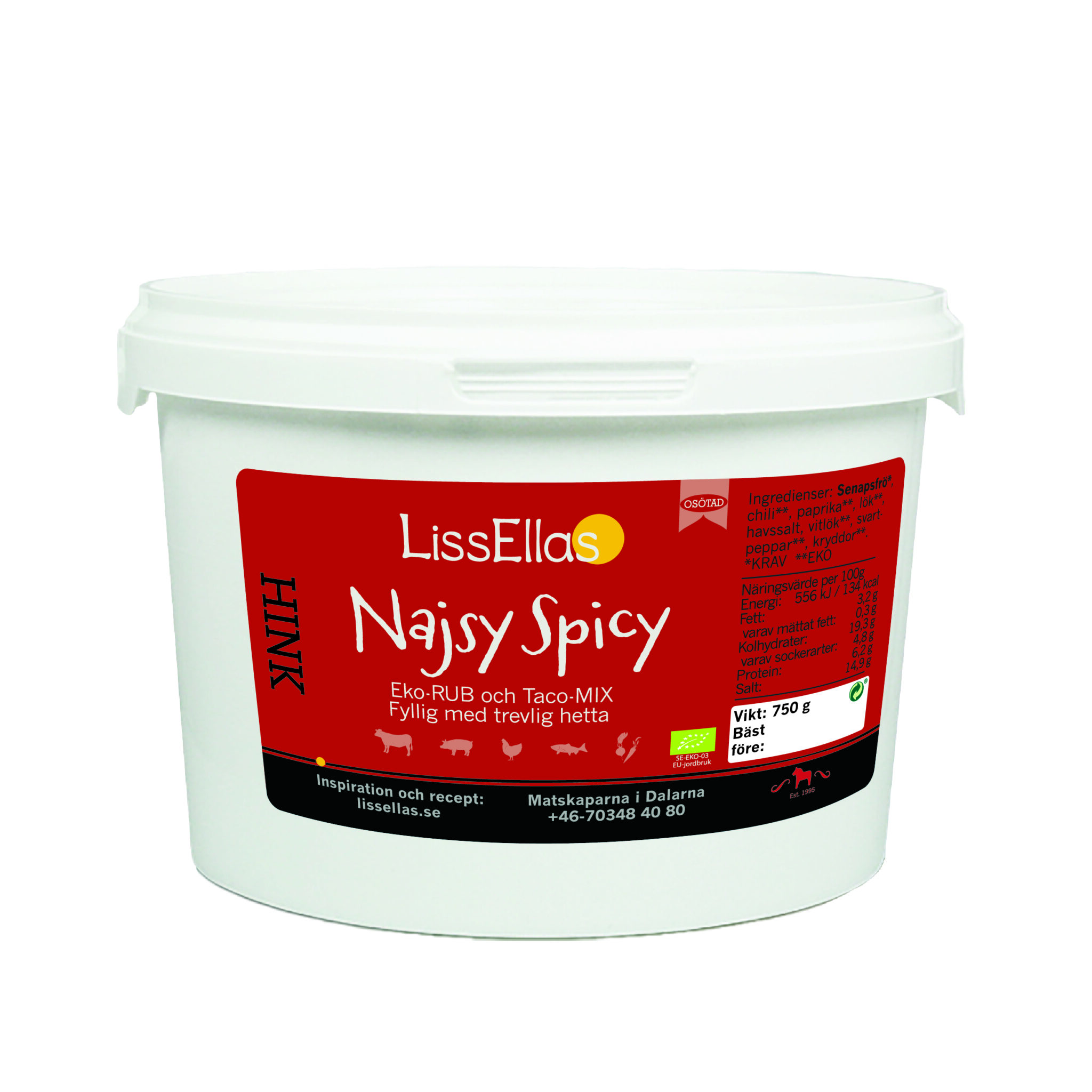 Najsy Spicy 750 g